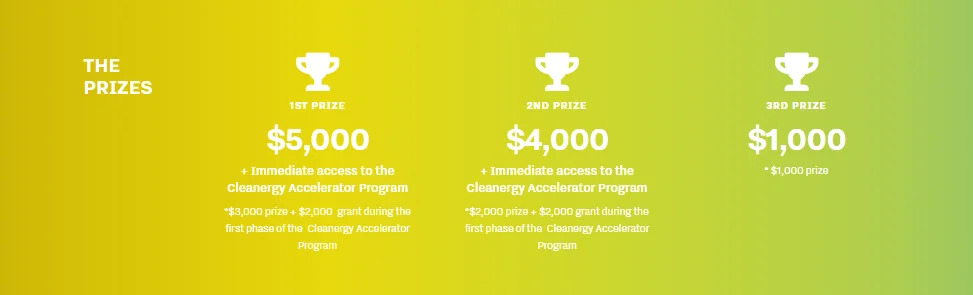 Prizes Cleanergy