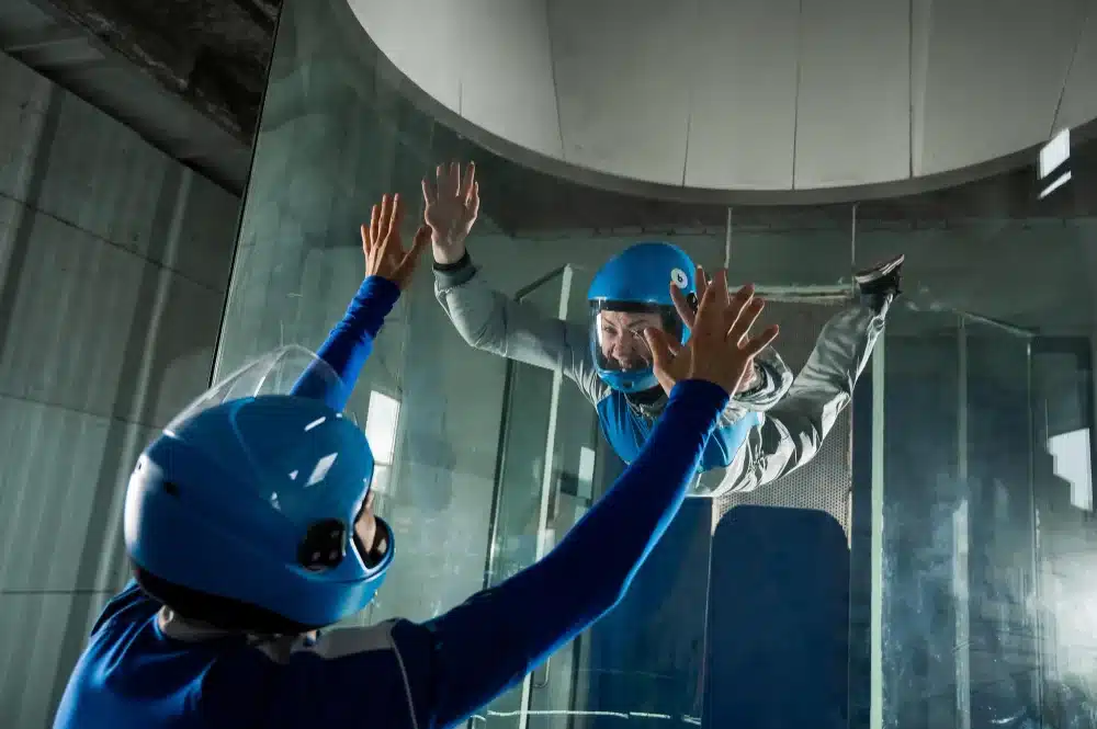 Indoor Skydiving Or Hackathon