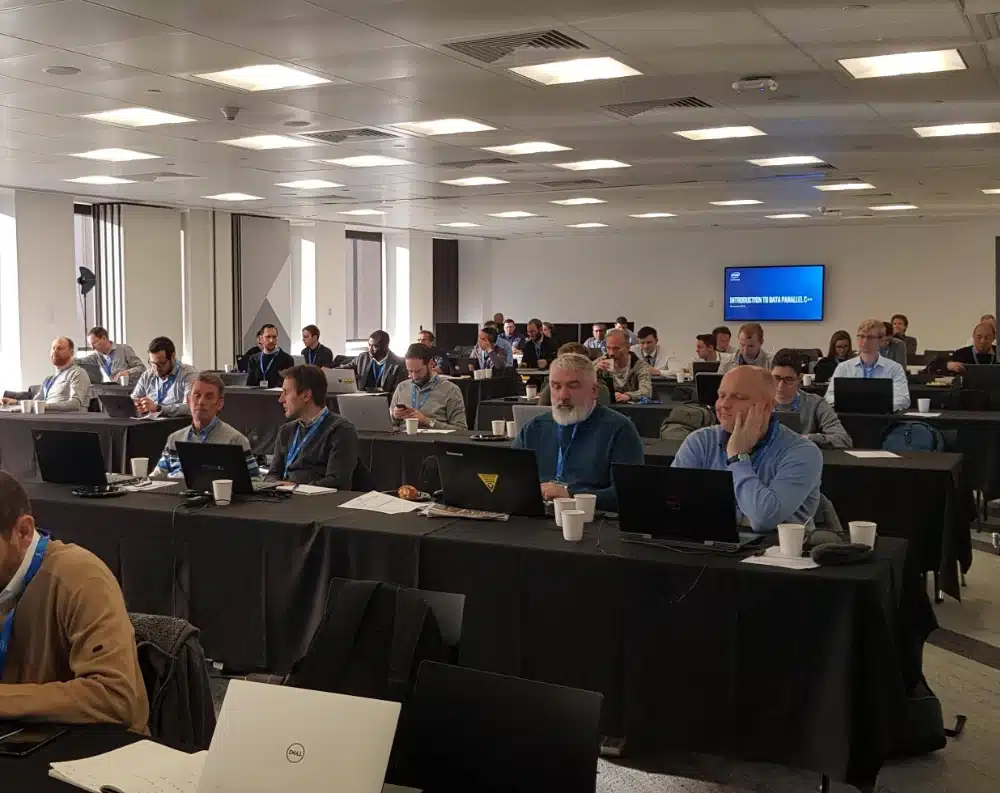 Intel event in London England