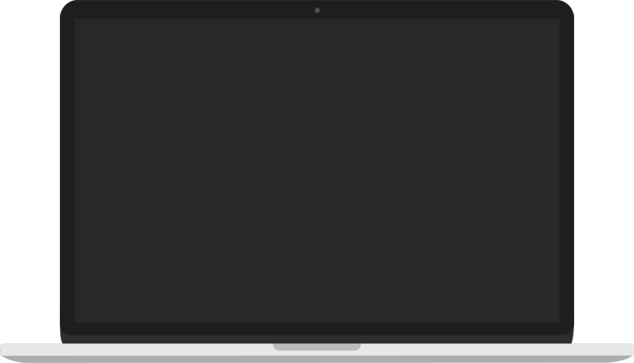 Hackathon website design screen